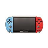Console De Videogame,console De Videogame X7 De 4,3 Polegadas Jogres De Videogame Portáteis Double Rocker 8gb De Memória Integrada 1000 Games Mp5 Controlr De Jogo Saída De Tv