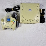 Console Dreamcast Americano Placa Va1. Liga Com Som E Imagem. Não Lê Disco. Faço 580
