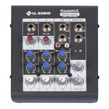 Console Ll Audio Na402 Nanomix De Mistura 127v/220v Preta