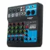 Console Mesa Som Profissional 5 Canais Gravação Computador Usb 5v 1a Briwax Gf 6183