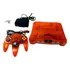 Console Nintendo 64 Laranja - Water Melon Colors Controle + Fonte, Originais, Funcionando Perfeito Melancia Tangerina