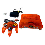Console Nintendo 64 Laranja