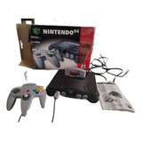 Console Nintendo 64 Na Caixa Funcionando+jogo Lamborghini 