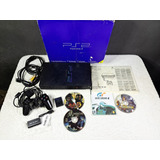 Console Playstation 2 Fat Americano Destravado Com Caixa E Manual. Ps2 Sony. Faço 720