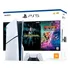 Console Playstation 5 Midia Fisica Slim Branco 1tb Returnal E Ratchet E Clank Controle Sem Fio Dualsense Branco