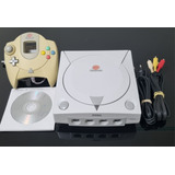 Console Sega Dreamcast Va1completo + 3 Jogos, Logovermelho