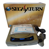 Console Sega Saturn Cinza