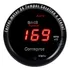 Contagiros Rpm Digital Display Com Led Vermelho 52mm Tuning