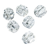 Contas Cristal Facetado Sextavado
