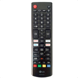 Contr Remoto LG Tecla Smart Casinha Netflix Rec Akb75095315