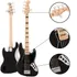 Contra Baixo Fender Squier Affinity Active Jazz Bass V Maple