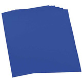 Contra Capa Encadernacao A4 Azul Royal  Mares Com50