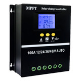 Controlador De Carga Solar Sogticps 100a 12v 24v 36v 48 Mppt Sy10048