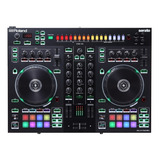 Controlador De Dj Roland Dj 505 Preto De 2 Canais