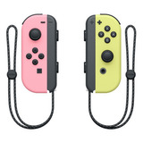 Controladores Joy Con Pastel L Rosa R Amarelo Nintendo Switch