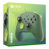 Controle - Xbox - Remix Edição Especial Cor Verde + Bateria