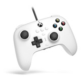 Controle 8bitdo Ultimate Com Fio - Xbox Série S / X - Branco