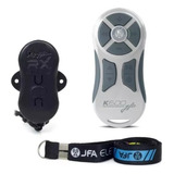 Controle A Longa Distancia Jfa K600 Completo 600 Metros Cor Branco Com Cinza