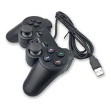 Controle Analogico Joystick Playstation 2 Usb Manete Vibr