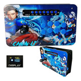 Controle Arcade Fliperama Ps4 E Switch Nativo Com Lcd