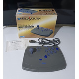 Controle Arcade Sega Saturn Na Caixa Excelente Estado