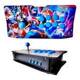 Controle Arcade Turbo Marvel Vs Capcom Ps4 Ps5 Pc