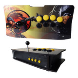 Controle Arcade Turbo Zero Delay Compativel Com Ps5