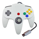 Controle Branco Fosco Marca Next a Compatível N64 Cn11