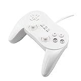 Controle Clássico Classic Grip Nintendo Wii E Wii U Branco