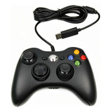 Controle Com Fio Para Xbox Android Cor Preto Console