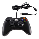 Controle Com Fio Usb Para X 360 Pc Gamer Cloud Tv Joystick