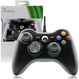 Controle, Gamepad, Joypad Xbox 360 Usb Com Fio Para Computador, Pc, Notebook Emuladores E Xbox 360 Slim - Preto.