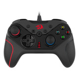 Controle Gamer Redragon Rift G710 Usb Com Vibração P  Pc ps3 Cor Preto