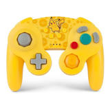 Controle Joystick Sem Fio Acco Brands Powera Wireless Gamecube Controller For Nintendo Switch Pikachu