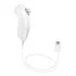 Controle Joystick Sem Fio Nintendo Nunchuk Wired Branco