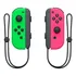 Controle Joystick Sem Fio Nintendo Switch Joy-con (l)/(r) Led Rgb Verde-neón/rosa-neón Set X 2 Unidades