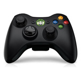 Controle Joystick Sem Fio Xbox 360 Original Preto