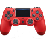 Controle Joystick Sony Dualshock 4 Magma Red