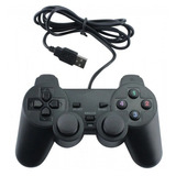 Controle Manete Joystic Usb Dual Shock Analogico Pc Ps2 Game