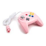 Controle Marca Next a Rosa Compatível Nintendo 64 C107r