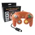 Controle Para Game Cube Nintendo Wii u Switch Pc Laranja