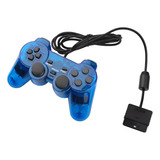 Controle Para Playstation 2 Dualshock Com Fio C  Vibração
