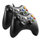 Controle Para Xbox360 E Pc Gamer Kit C/2unidades Promoção