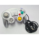 Controle Prateado Gamecube Original