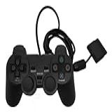 Controle Ps2 Para Play 1 E Play 2 Ps2 Compativel Joystick Dualshock   SANTELETRO