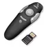Controle Remoto Caneta Multimidia Laser Wireless Bluetooth Cor Do Laser Preto