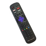 Controle Remoto Compatível Tv Aoc Roku Smart Netflix Dazn
