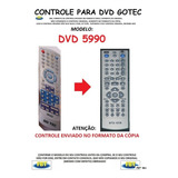 Controle Remoto Dvd Gotec