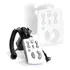 Controle Remoto Lanc E Acc Wako Drm-1 Zoom E Rec Para Filmad Cor Branco