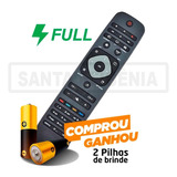 Controle Remoto Tv Philips Smart Serve Em Todas Tv Led Lcd